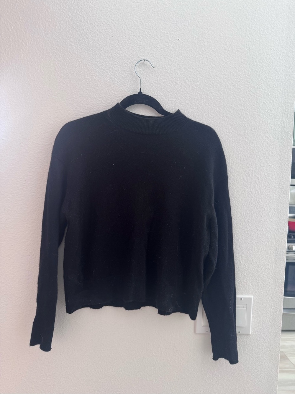 Everlane Cashmete Women's Sweater - black, size S